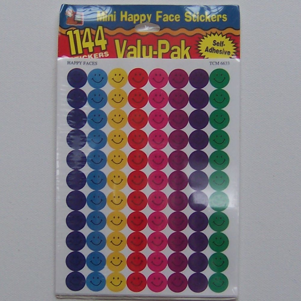 Assorted Smiles Sticker Pack - 4072 TOTAL! - Picture 6 of 8